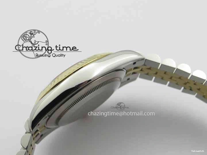 Dial Bracelet Maker II Jubilee SS 41mm Best Edition Diam YG A2813 Gray On BP DateJust 0224